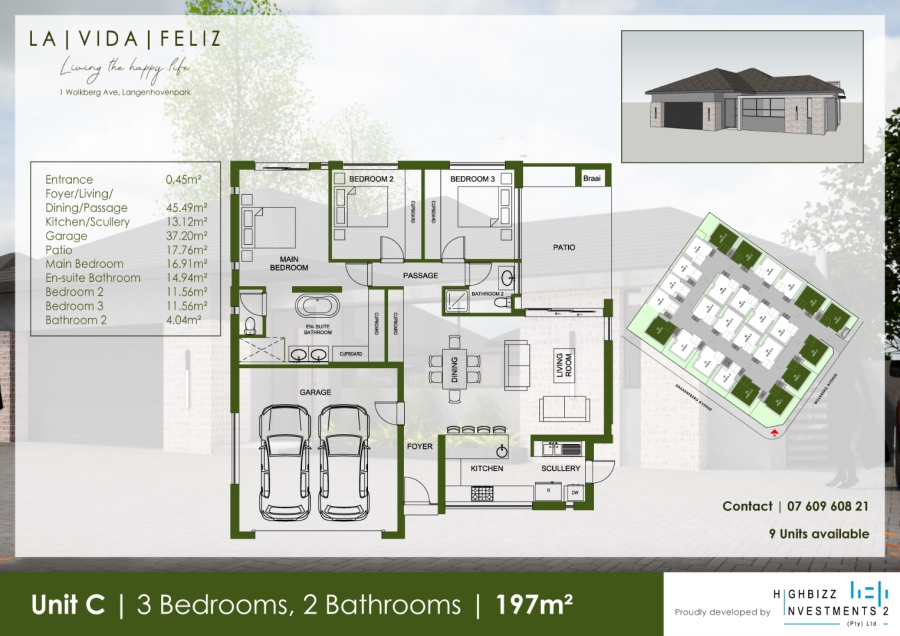 3 Bedroom Property for Sale in Spitskop Free State